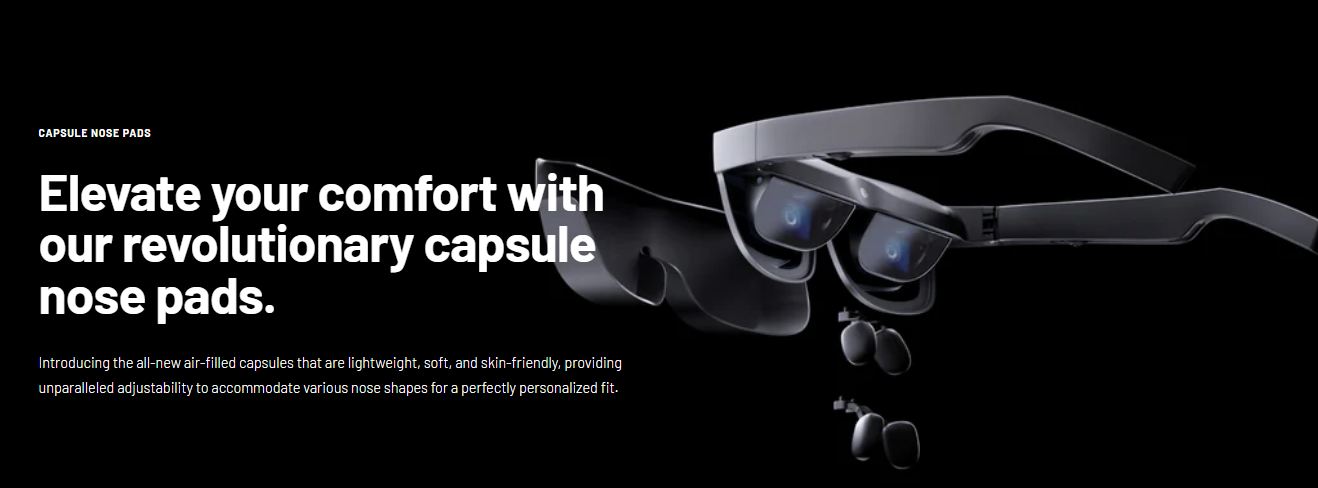 عینک هوشمند TCL Rayneo GLASSES NXTWEAR S Plus
